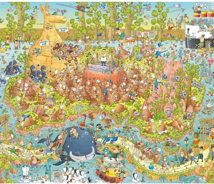 Puzzle - Heye - ZOO - esposizione australiana