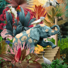 Puzzle - Heye - Elefante maculato