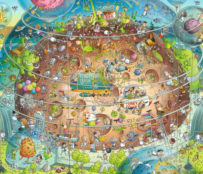 Puzzle - Heye - ZOO - Esposizione spaziale