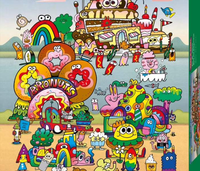 Puzzle - Heye - Fai un viaggio con... Jon Burgerman