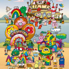 Puzzle - Heye - Fai un viaggio con... Jon Burgerman
