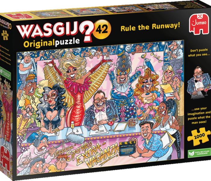 Puzzle - Jumbo - Rule the Runway! - WASGIJ Puzzle