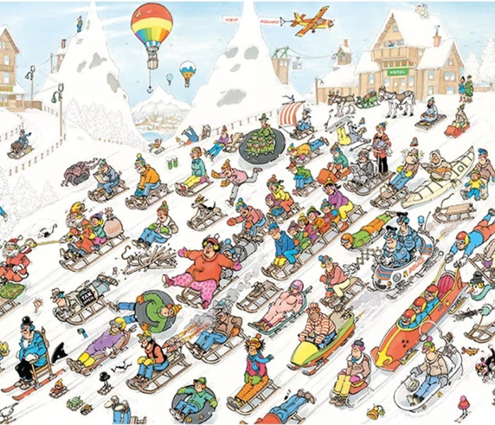 Puzzle - Jumbo - Tutto sta andando in discesa