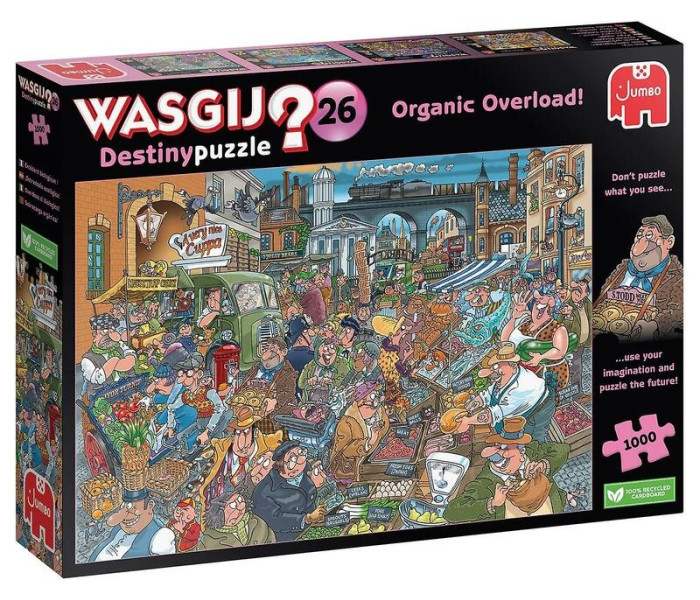 Puzzle - Jumbo - Sovraccarico organico! - WASGIJ Puzzle