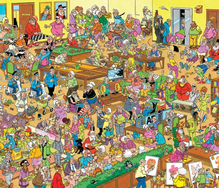 Puzzle - Jumbo - Casa di riposo per anziani