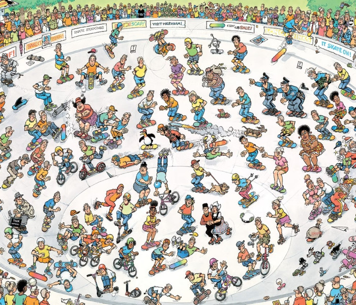 Puzzle - Jumbo - Skateboard