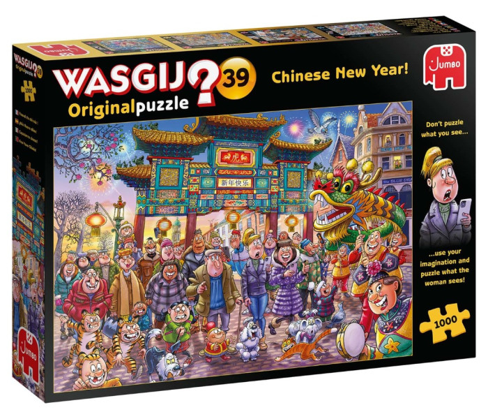 Puzzle - Jumbo - Capodanno cinese! - WASGIJ Puzzle