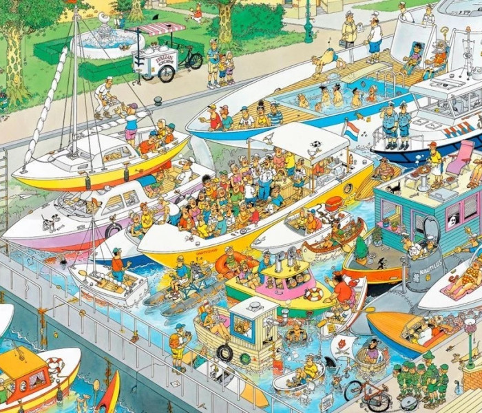 Puzzle - Jumbo - Jan van Haasteren: Navi