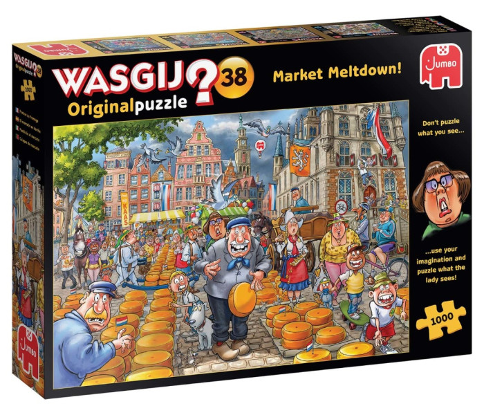 Puzzle - Jumbo - Crollo del mercato! - WASGIJ Puzzle