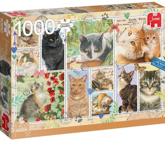 Puzzle - Jumbo - Targhette per gatti