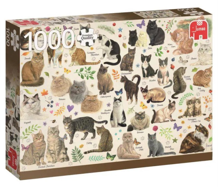 Puzzle - Jumbo - Gatti