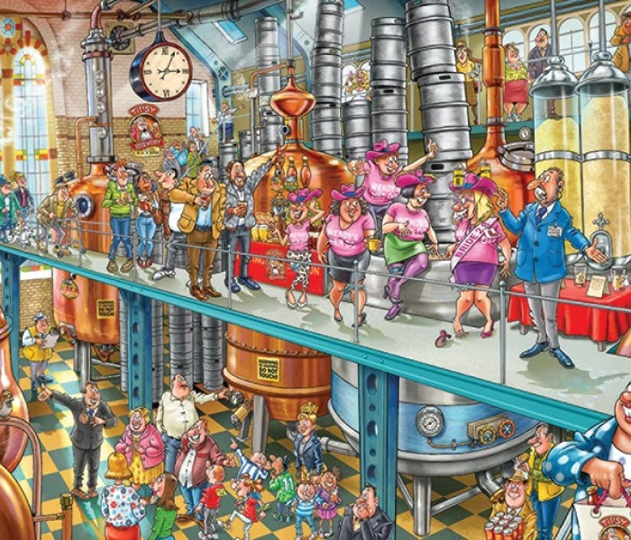 Puzzle - Jumbo - Problemi di cucina! - WASGIJ Puzzle