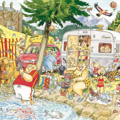 Che confusione nel campeggio! - WASGIJ Puzzle