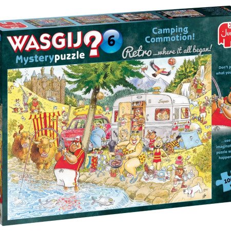 Che confusione nel campeggio! - WASGIJ Puzzle