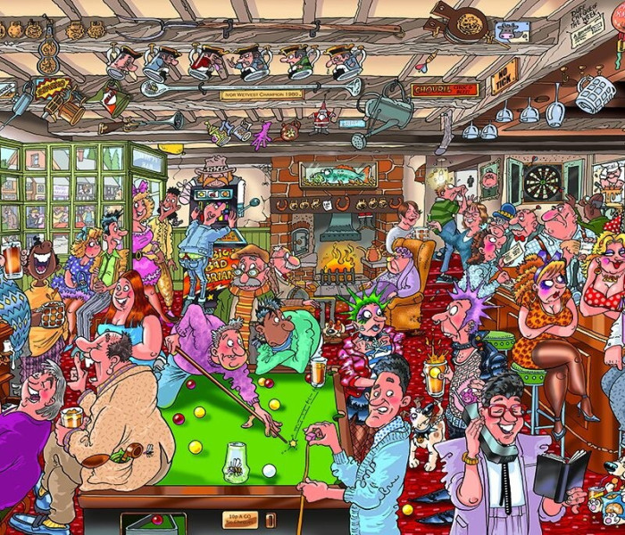 Puzzle - Jumbo - Intrattenimento alla locanda - WASGIJ Puzzle
