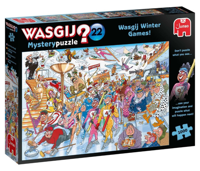 Puzzle - Jumbo - Giochi invernali!- WASGIJ Puzzle