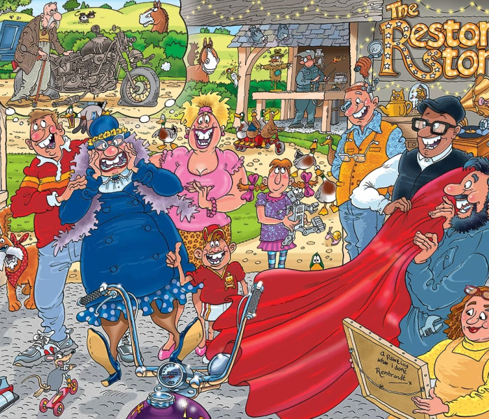 Puzzle - Jumbo - Ristrutturazione completa! - WASGIJ Puzzle