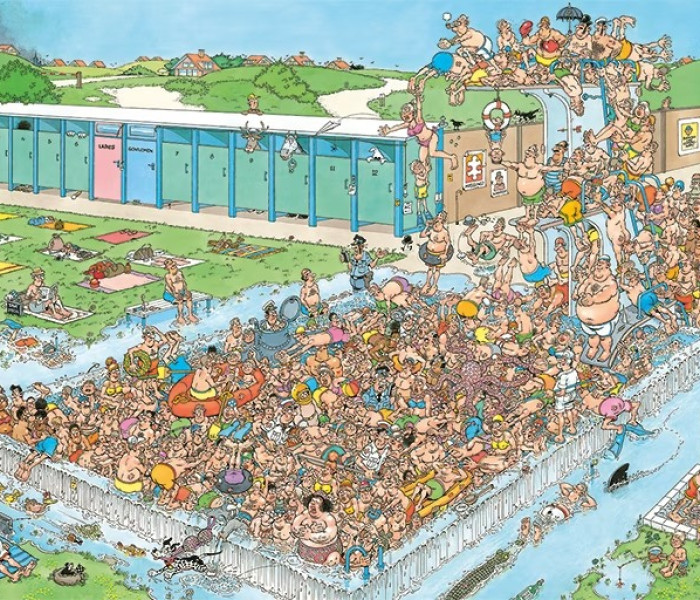 Puzzle - Jumbo - Piscina completa