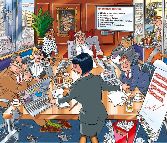 Puzzle - Jumbo - Tutto come al solito! - WASGIJ Puzzle