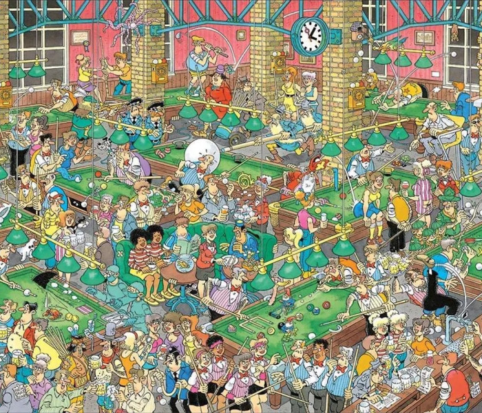 Puzzle - Jumbo - Biliardo