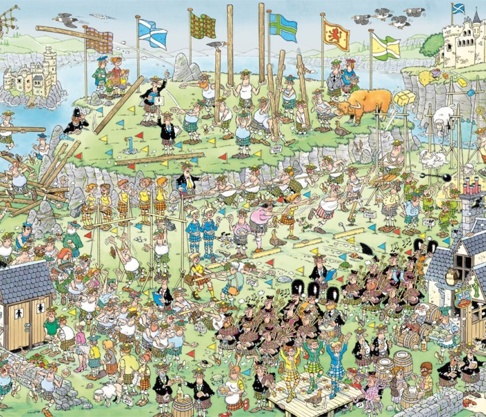 Puzzle - Jumbo - Giochi scozzesi