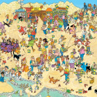 Puzzle - Jumbo - sculture di sabbia