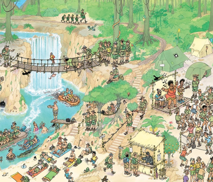 Puzzle - Jumbo - Benvenuti nella giungla!