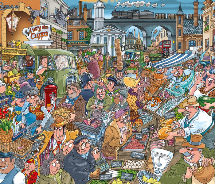 Puzzle - Jumbo - Sovraccarico organico! - WASGIJ Puzzle