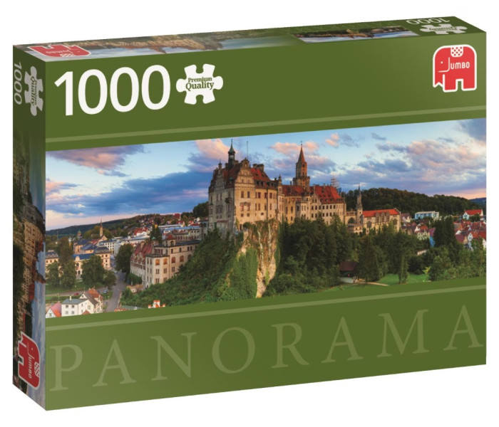 Puzzle - Jumbo - Castello di Sigmaringen, Germania - Puzzle Panoramico