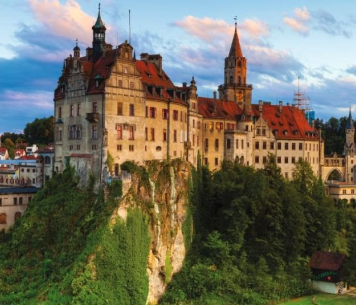Puzzle - Jumbo - Castello di Sigmaringen, Germania - Puzzle Panoramico