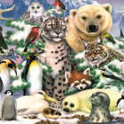 Puzzle - King - Animali polari