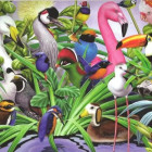 Puzzle - King - Uccelli meravigliosi