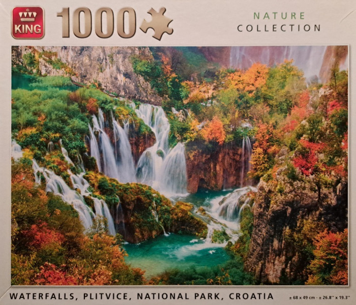 Puzzle - King - Laghi di Plitvice, Croazia