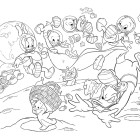 Puzzle - Lisciani - Anatre nello spazio - Maxi