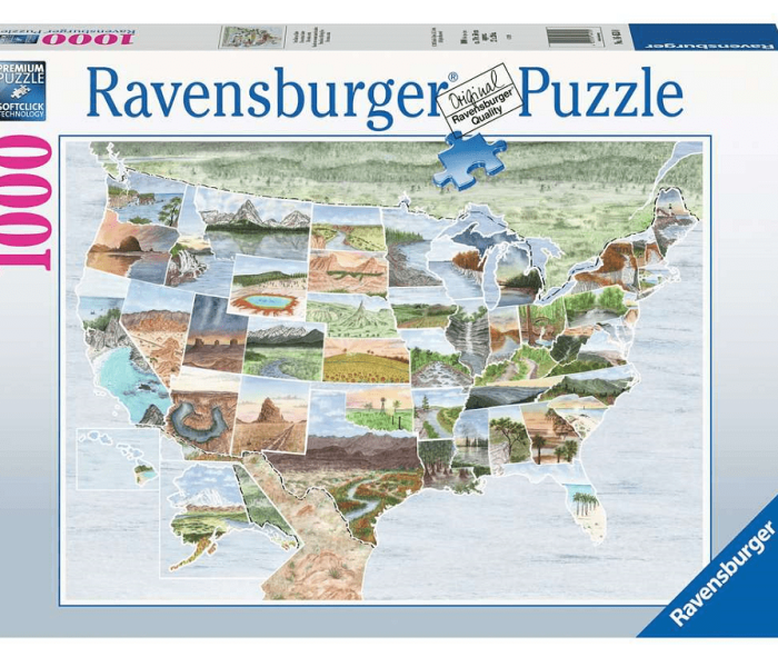 Puzzle - Ravensburger - Da costa a costa