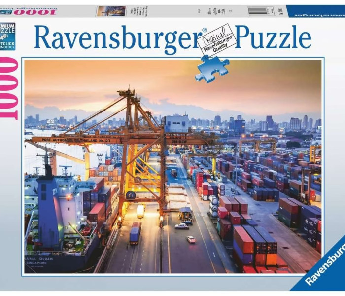 Puzzle - Ravensburger - Porto di Bangkok