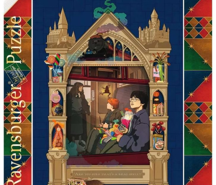 Puzzle - Ravensburger - Harry Potter in viaggio verso Hogwarts