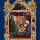 Puzzle - Ravensburger - Harry Potter in viaggio verso Hogwarts