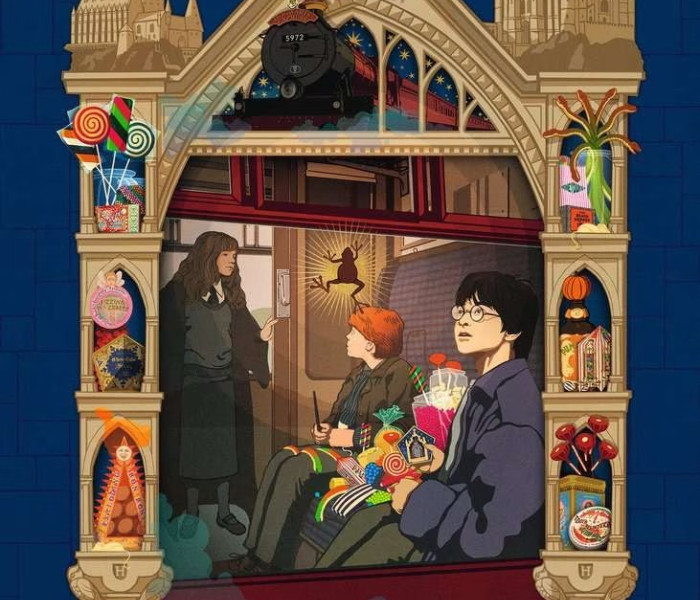Puzzle - Ravensburger - Harry Potter in viaggio verso Hogwarts
