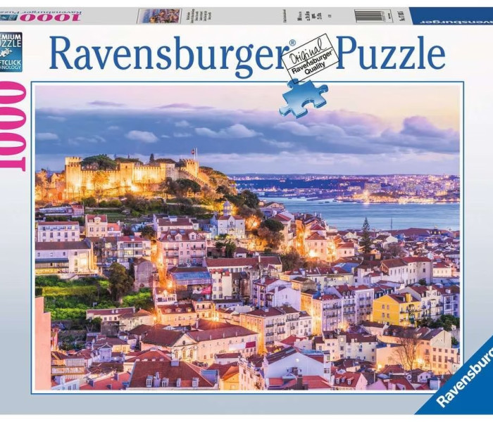 Puzzle - Ravensburger - Lisbona e il Castello di San Giorgio