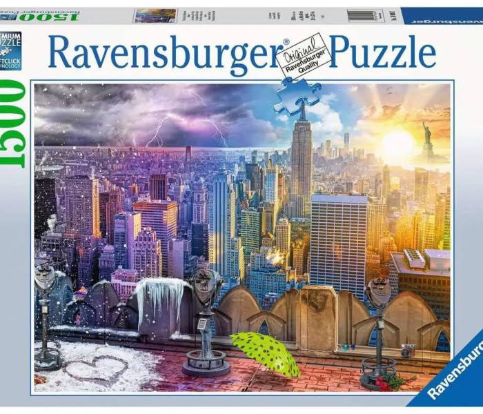 Puzzle - Ravensburger - Quattro stagioni a New York
