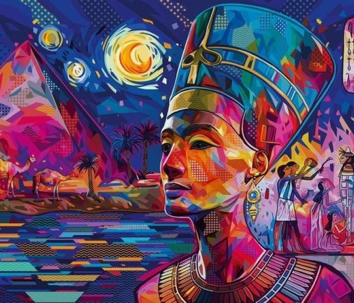 Puzzle - Ravensburger - Nefertiti sul Nilo