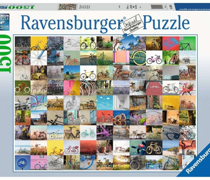 Puzzle - Ravensburger - 99 biciclette