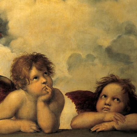 Angeli Madonna Sistina