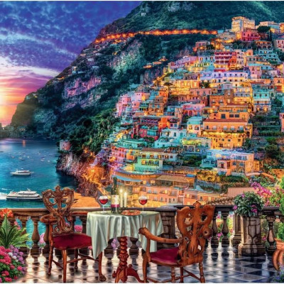 Cena a Positano, Italia