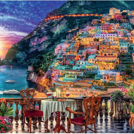 Cena a Positano, Italia