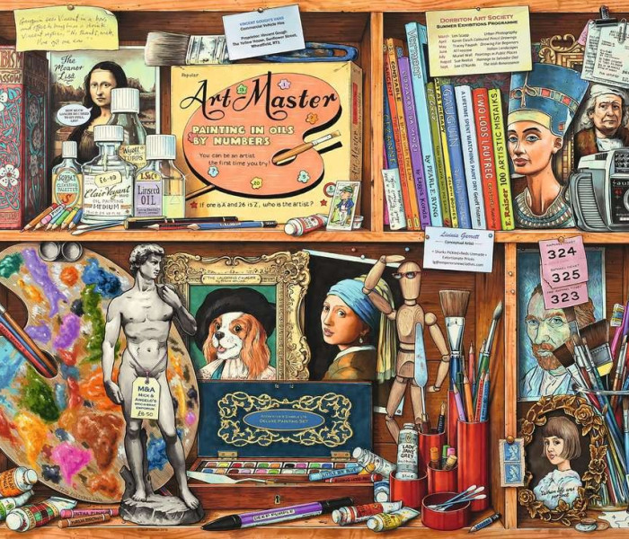 Puzzle - Ravensburger - Gabinetto dell artista