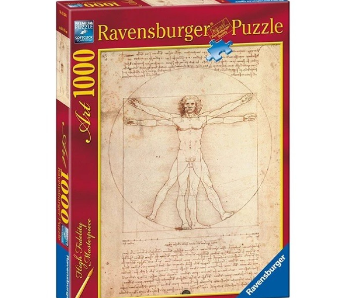 Puzzle - Ravensburger - Uomo vitruviano