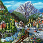Puzzle - Ravensburger - Benvenuti a Banff