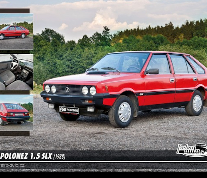 Puzzle - Retro-auta - FSO Polonez 1,5 SLX (1988)